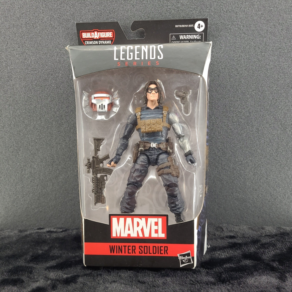 Marvel Legends | WINTER SOLDIER Figure Crimson Dynamo BAF Wave | Sealed In Hand